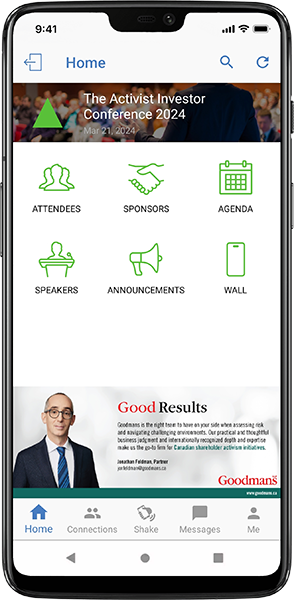 The Activist Investor Conference App